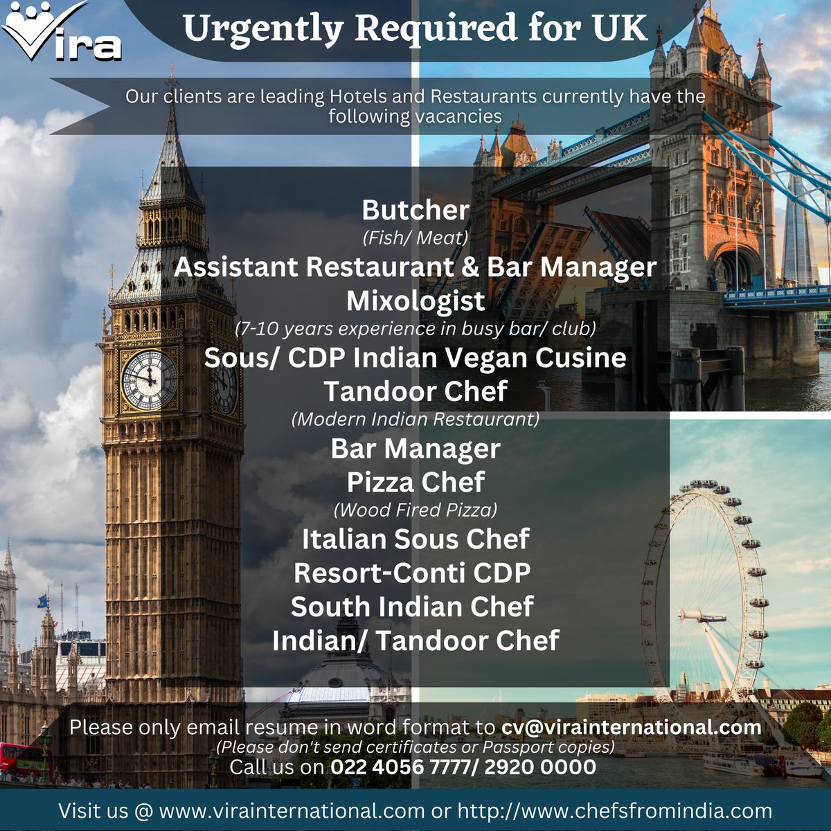 #UK #Chefs #Hospitality #Butcher #Floormanager #Assistantmanager #Restaurantmanager #Maintenanceengineer #Headmixologist #Souschef #Tandoorchef #BarManager #Pizzachef #Souschefitalian #Chefdepartie #Vacancy #Joboffer #Jobopportunity #Fish #UKvacancy #skilledvisa #UKjob