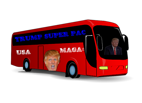 TrumpSuperPac24's tweet photo. Trump Super Pac is on the move! https://t.co/4kYdualQ2J