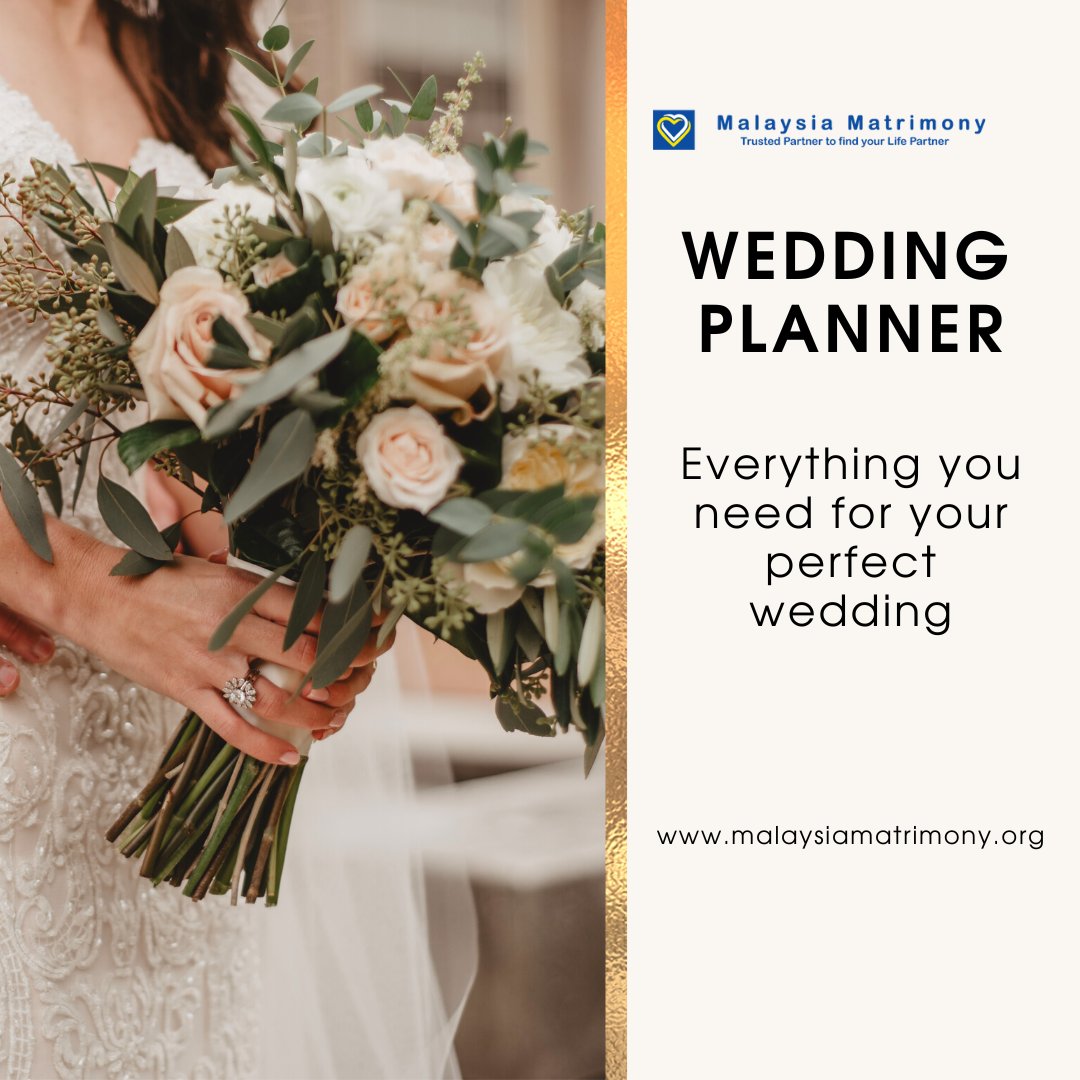 Wedding planning 💑 @ malaysiamatrimony.org with low cost subscription  #ChooseYourLifePartner #FindYourSoulmate
#MarriageGoals
#RelationshipGoals
#LoveAndCompatibility
#HealthyRelationships
#FindingLove
#BuildALifeTogether
#TogetherForever
#HappilyEverAfter