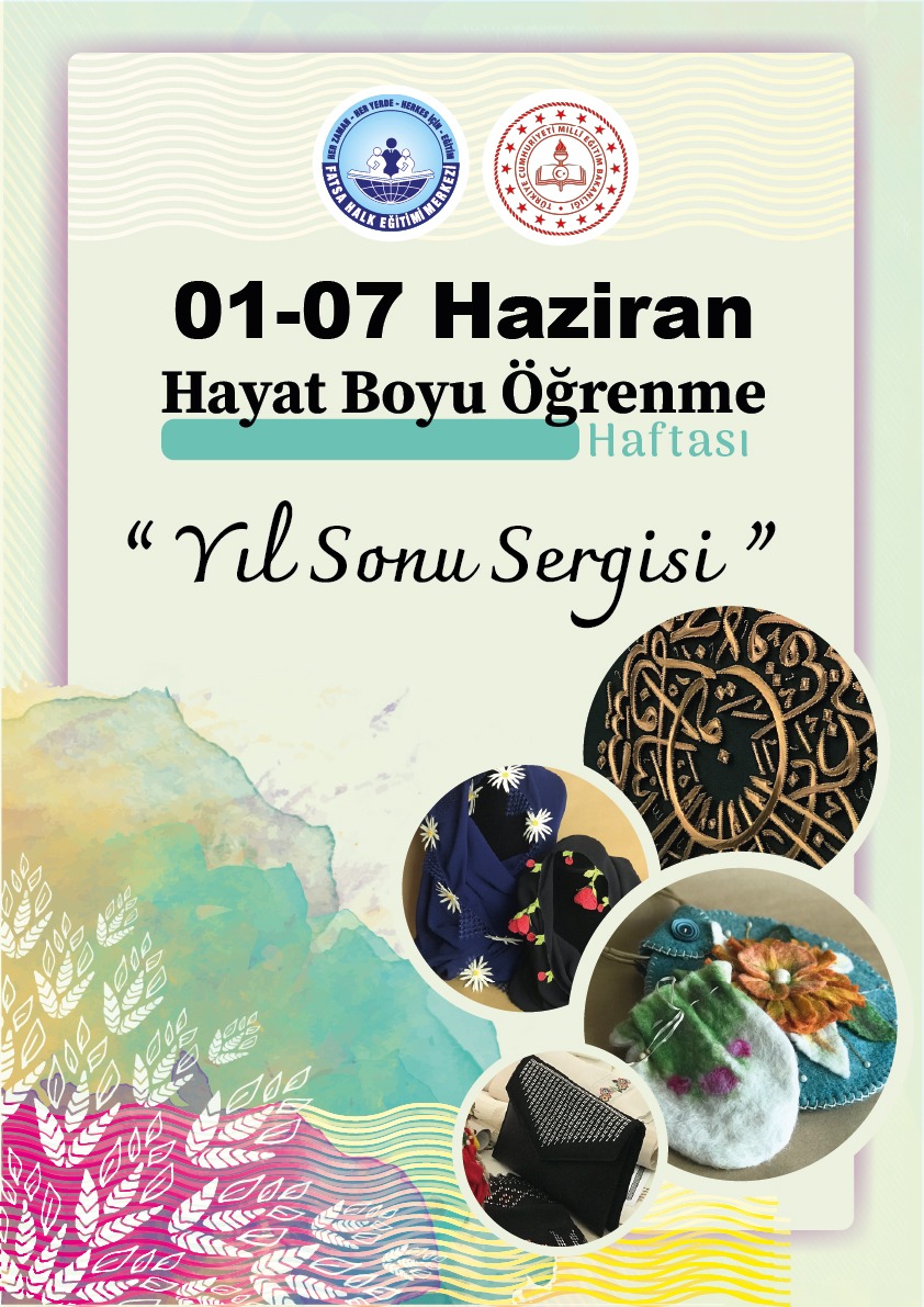 01-07 Haziran Hayat Boyu Öğrenme Haftası kapsamında kurumumuzda yapılacak olan Yıl Sonu Sergimize tüm halkımızı davet ediyoruz.

Yer : Fatsa Halk Eğitimi Merkezi
Tarih : 07 Haziran 2023
Saat: 14:00

<a href="/hbogovtr/">Hayat Boyu Öğrenme</a>
<a href="/FatsaKaymakamlk/">T.C. Fatsa Kaymakamlığı</a>
<a href="/Ordu_MEM/">Ordu İl Millî Eğitim Müdürlüğü</a>
<a href="/FatsaMem/">Fatsa MEM</a>
#fatsahem52
#hepbirliktezirveye