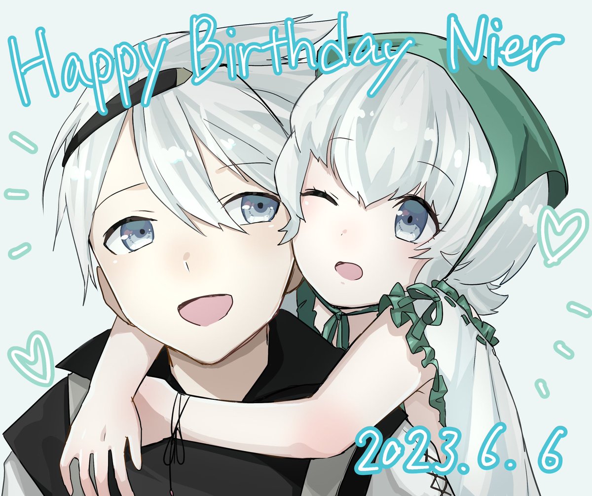 ニーアくん誕生日おめでとう🥳🎉🎂
 #NieRReplicant   #ニーア生誕祭