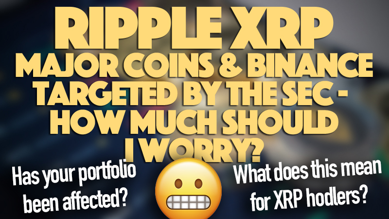 Whoa. Didn't see THAT coming yesterday...(well, kinda did but now we gotta deal with the fallout). <a href="/Binance/">Binance</a> yesterday and looks like <a href="/Coinbase/">Coinbase 🛡️</a> too as of 26 minutes ago! 😲 #XRPcommunity #crypto
📺 WATCH: youtu.be/TVFZAwjHfBE