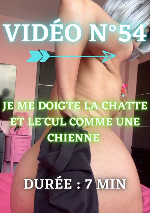 🔞Je suis tellement en chaleur en c&rsquo;moment que j&rsquo;me suis doigt&eacute; la chatte et le cul comme une grosse chienne🥵  Ma