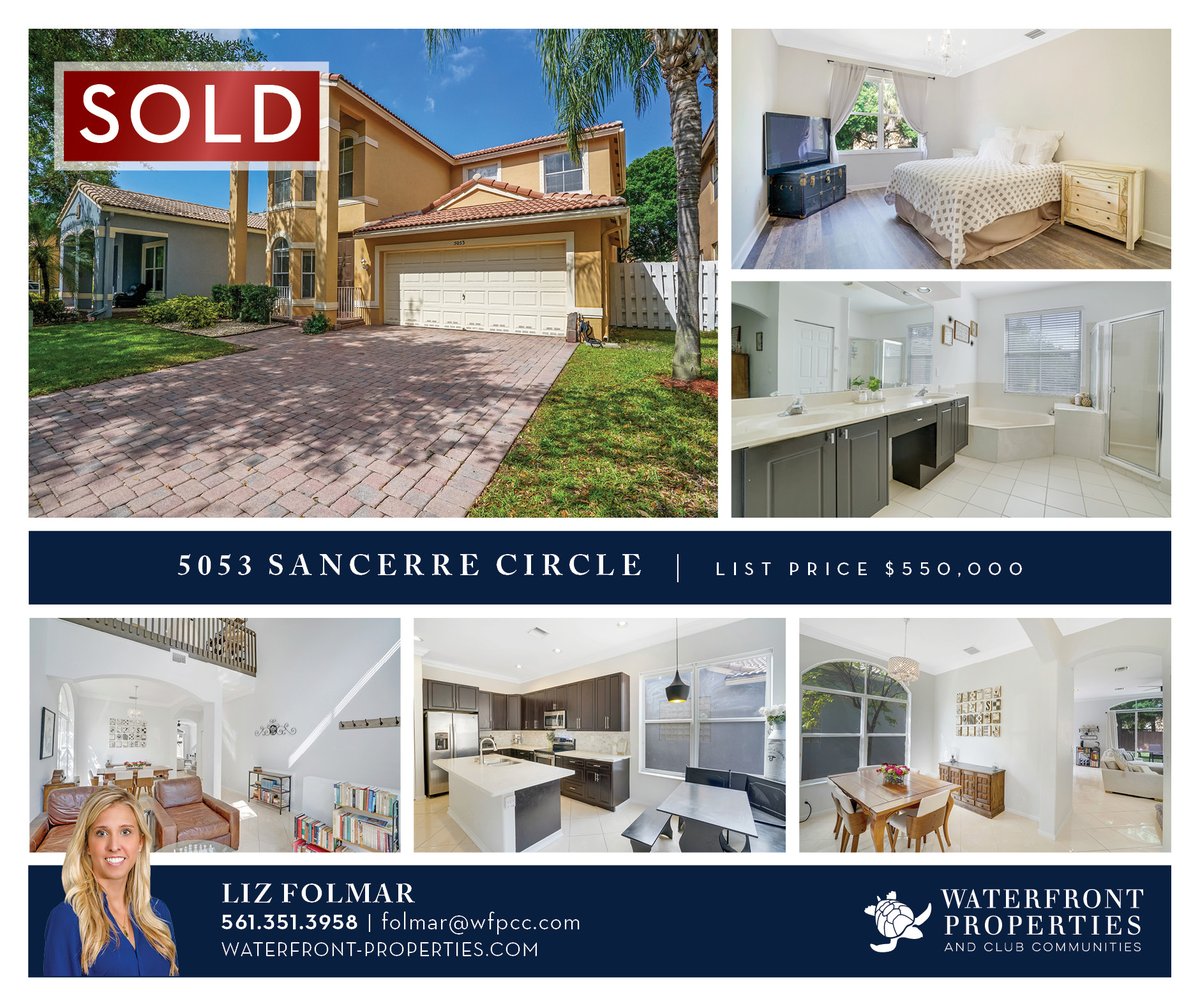 #SoldByWaterfront
Congratulations to Liz Folmar on quickly finding her seller the perfect buyer for this single family home in #LakeWorth!

📲 Contact Liz Folmar at 561-351-3958 for all your #realestate needs!

 #soldrealestate #palmbeachcountyflorida  #southfloridarealestate