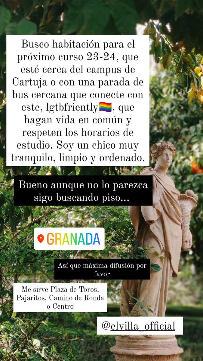 ElvillaOfficial's tweet photo. Bueno a ver si en esta semana me pongo en serio y encuentro algo...
@Cotilleos_UGR_ https://t.co/9Ito0B5jO6