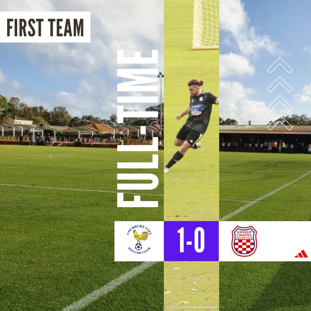 GwelupCSC's tweet photo. FT | A strong late shout for a penalty is denied, as we bow out of the cup. Attention turns to the league now. @AustraliaCup @FootballWest #CCIvGWE #RedWhiteBlue https://t.co/jTlodkFhH7