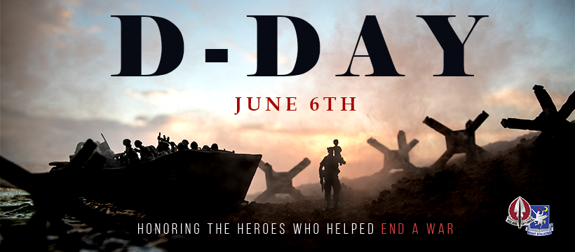 Remembering June 6th, 1944 ~ Known as D-Day, we pay tribute to the U.S., British, and Canadian forces as they carried out the largest seaborne invasion in history.  #DDay | #WorldWarII | #ArmyHeritage