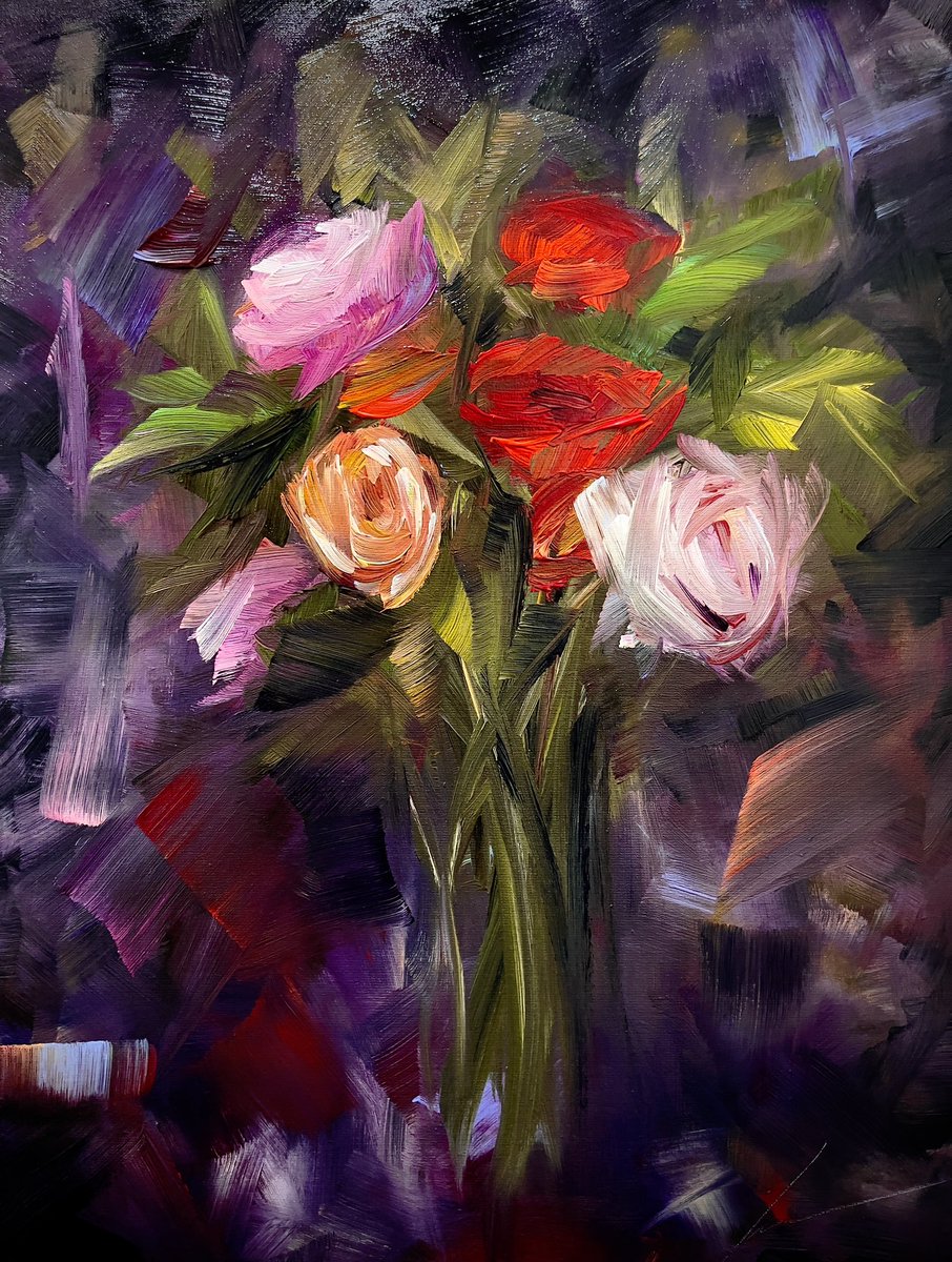 My floral painting verakober.com/floral?lang=en