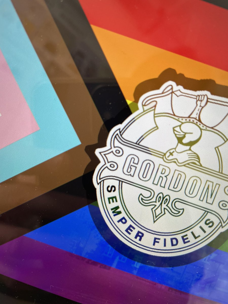 Sneak preview of the <a href="/GordonsSch/">Gordon's School</a> pride flag. 🤫