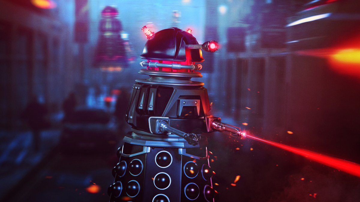 I love this Dalek design. The way it lights up looks so cool