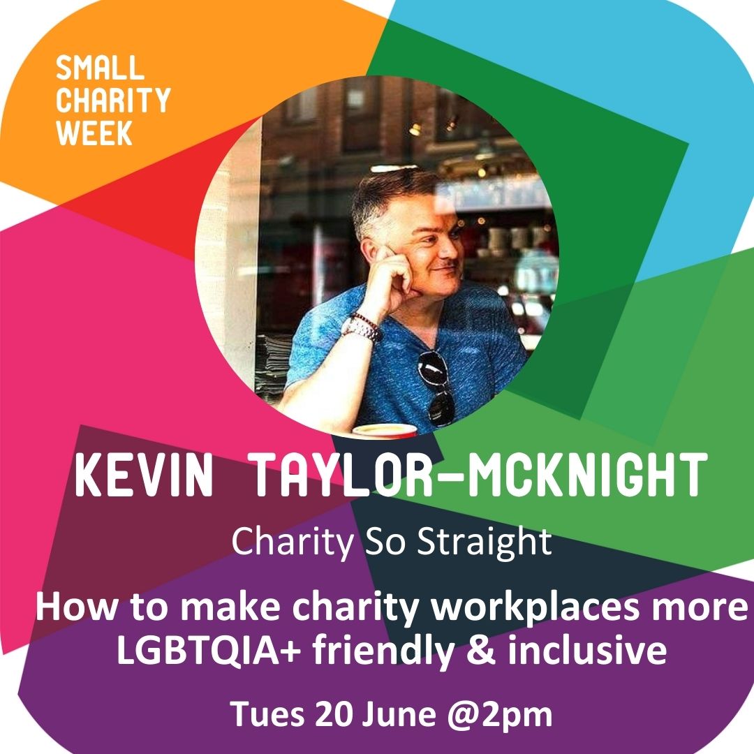 Small Charity Week (@smallcharity_wk) on Twitter photo Tues 20 June at 2pm join Kevin <a href="/taylorkwinship/">Mr Taylor he/him/they</a> from <a href="/StraightCharity/">CharitySoStraight 🏳️⚧️ 🏳️🌈</a> as he discusses how to make charity workplaces more LGBTQIA+ friendly & inclusive.
Book your tickets now bit.ly/SCW_CSS
#SmallCharityWeek #SmallCharitiesTogether Tues 20 June at 2pm join Kevin <a href="/taylorkwinship/">Mr Taylor he/him/they</a> from <a href="/StraightCharity/">CharitySoStraight 🏳️⚧️ 🏳️🌈</a> as he discusses how to make charity workplaces more LGBTQIA+ friendly & inclusive.
Book your tickets now bit.ly/SCW_CSS
#SmallCharityWeek #SmallCharitiesTogether