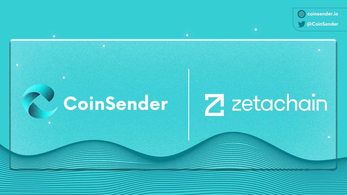 Friends, we are pleased to announce the partnership and the addition of the @zetablockchain network to CoinSender! ZetaChain is the only public, decentralised blockchain and smart contracts platform that enables built-in interoperability for any blockchain including Bitcoin. 
Try…