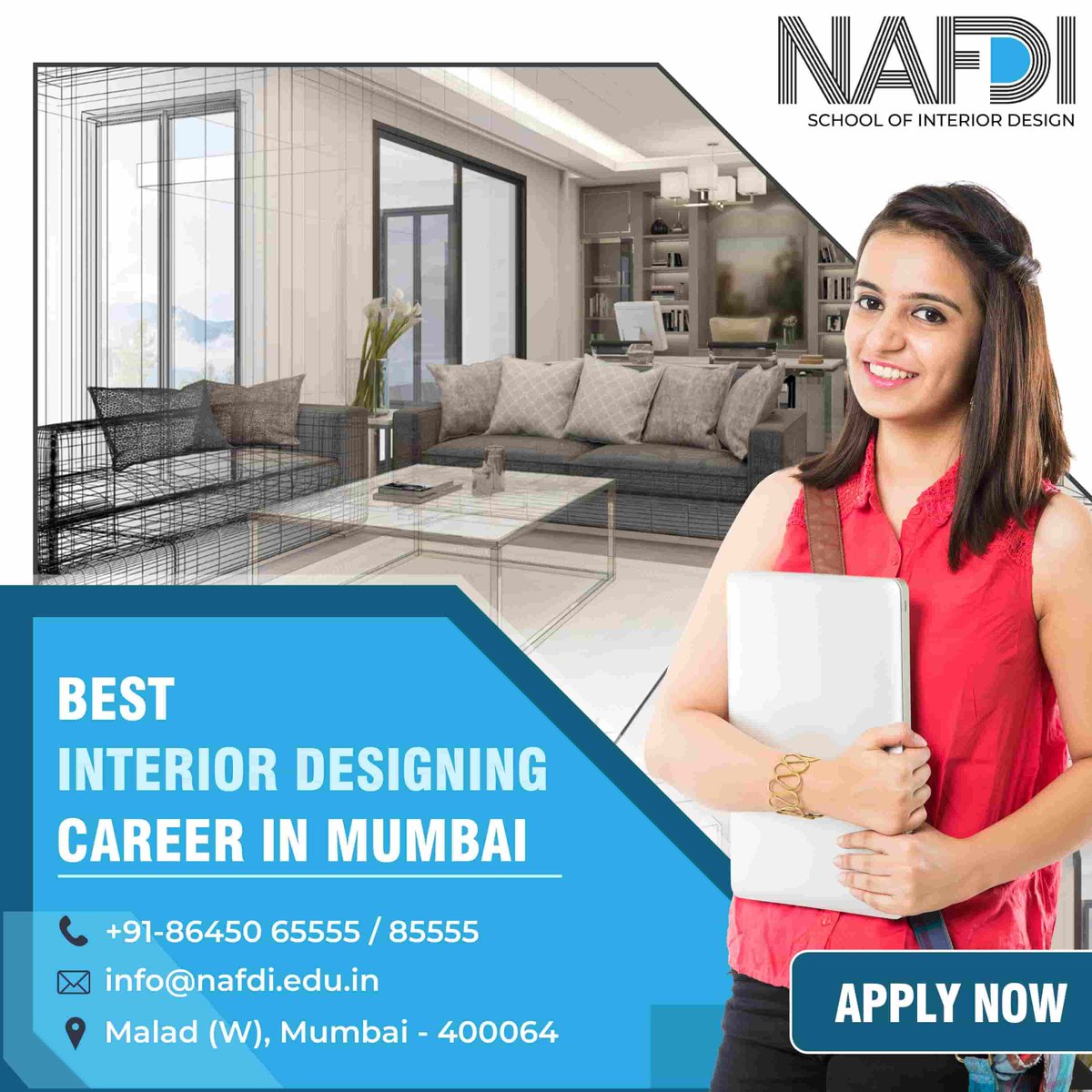 nafdiinstitute's tweet photo. Choose your passion as your work with #NAFDI. Be an #interiordesigner and get the opportunity to achieve a #career uniquely rewarding, enjoyable and secure for life.

https://t.co/Evcg8ozbix

#Interiordesign #Interiordesigninstitute #Careeropportunity #Interiordesigncourses https://t.co/uOIKi54qE0