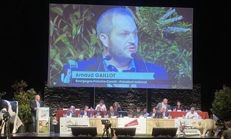 JeunesAgri's tweet photo. 🏁Lancement du Congrès national de Saint-Malo avec l’ouverture des séances statutaires qui précèdent la soirée d’ouverture officielle 

#CongrèsJA https://t.co/j62n9XryeH