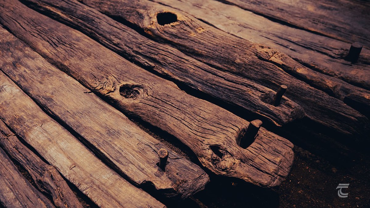 The Corlea Trackway • Longford • 148 BC

This 2km ancient routeway was discovered beautifully preserved in the bog.  A section of the trackway from Cloonbreany Townland was excavated and conserved, and is now on display in the Corlea Trackway Visitor Centre.