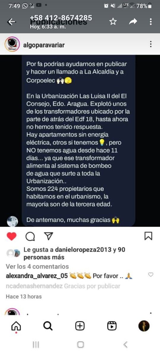 analeon58's tweet photo. SOS  SOS  SOS  SOS  SOS. Atención señores se puede desatar una epidemia por la falta de agua  @CorpoelecInfo @MinSaludVE  @CaraotaDigital @SergioNovelliE  @NicolasMaduroFE https://t.co/CxImVrPM3S