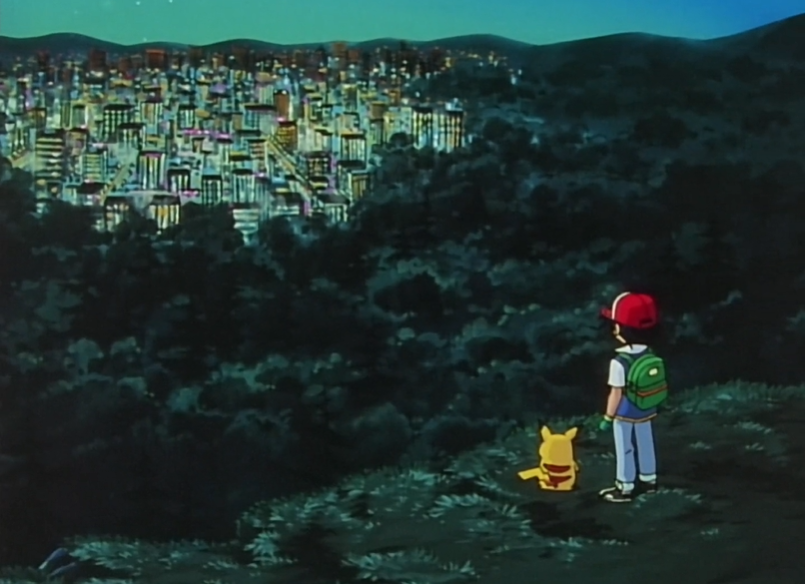 PokeTrainerGui on Twitter "Original anime versions of Veridian City, Lavender Town, Celandon