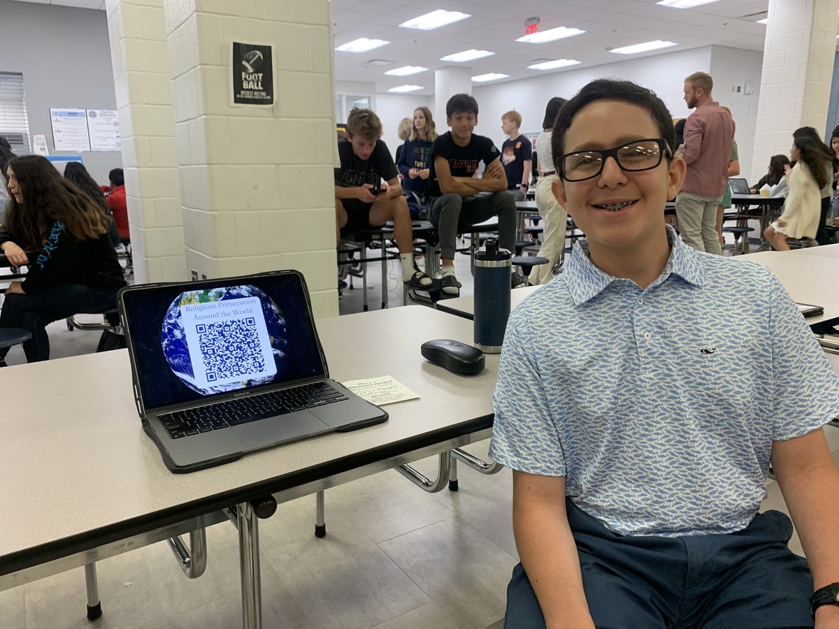 Students <a href="/mehms/">Mary Ellen Henderson Middle School</a> shared a lot of fascinating information and outreach projects at their community service fair <a href="/FCCPS/">Falls Church City Public Schools</a> .