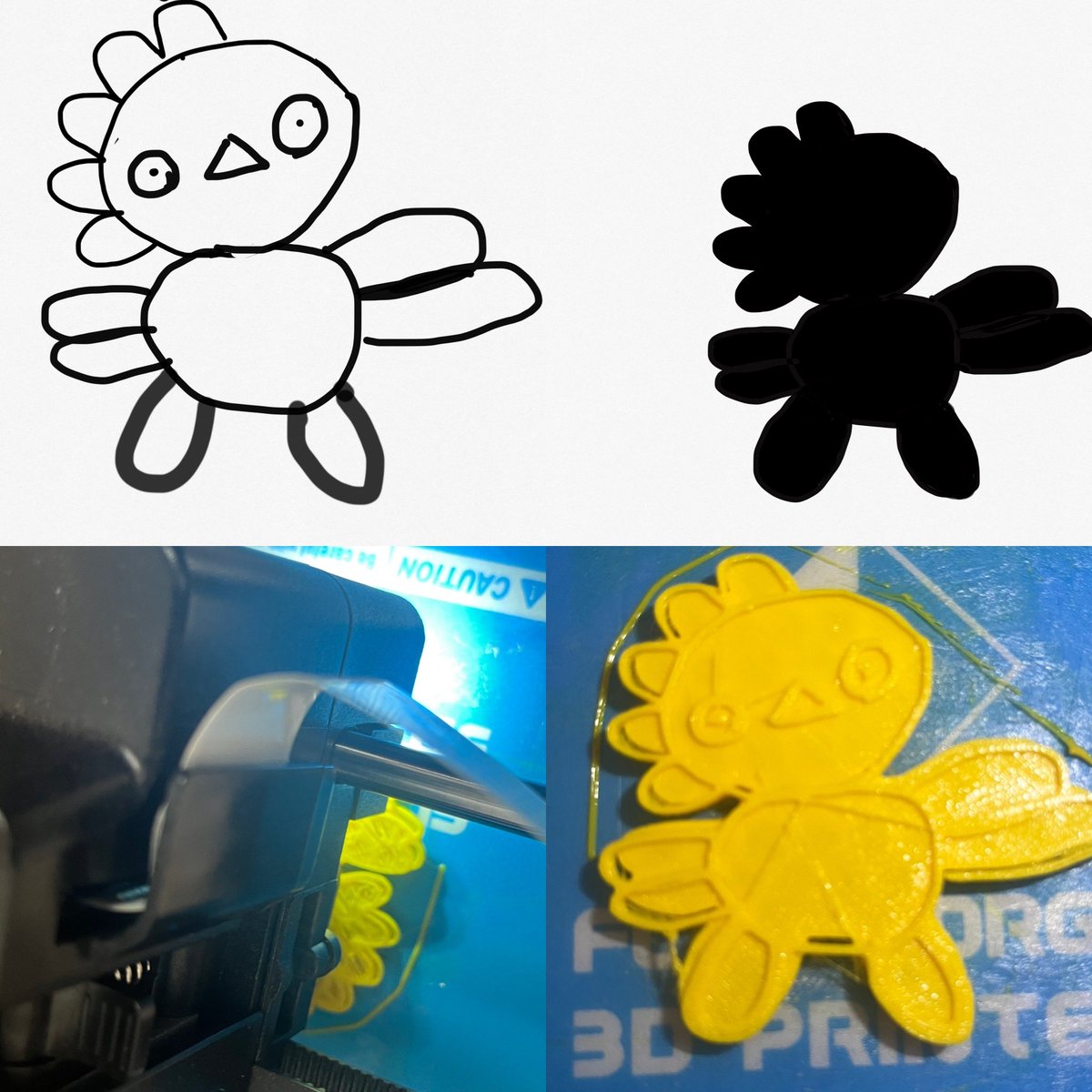 petitegraine255's tweet image. Un soupçon d’Arts visuels, une pincée de numérique  et un brin de fablab #fablabàlecole 
Je croise les doigts pour avoir le temps d’imprimer tous les oiseaux 🐦 fablab en prêt @DANEMontpellier @acmontpellier