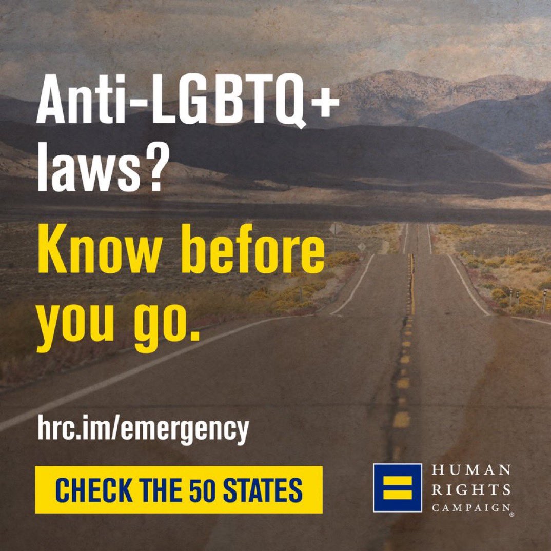 For the first time ever, we're declaring a national state of emergency as LGBTQ+ Americans face extremist attempts to roll back our rights. It's more important than ever we have the necessary resources to stay safe no matter where we are. hrc.im/warning