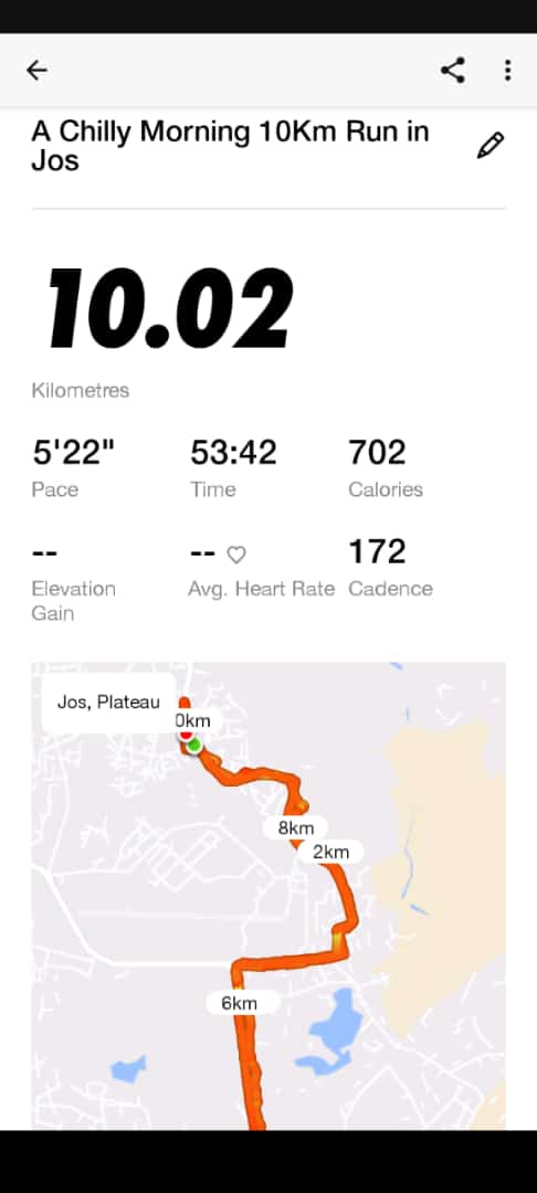 EmperorOOMK's tweet photo. You can't understand how blissful this experience of a run on the highland of #Jos #Plateau is, until you feel it; if you ever find yourself around here, throw down a personal 5 or 10km-gauntlet from Millionaires' Qtrs to Barkin Ladi, Rayfield. A #RunNerd's Dreamland🥰🥰🔥🔥💪💪 https://t.co/kDtxQIY0kW