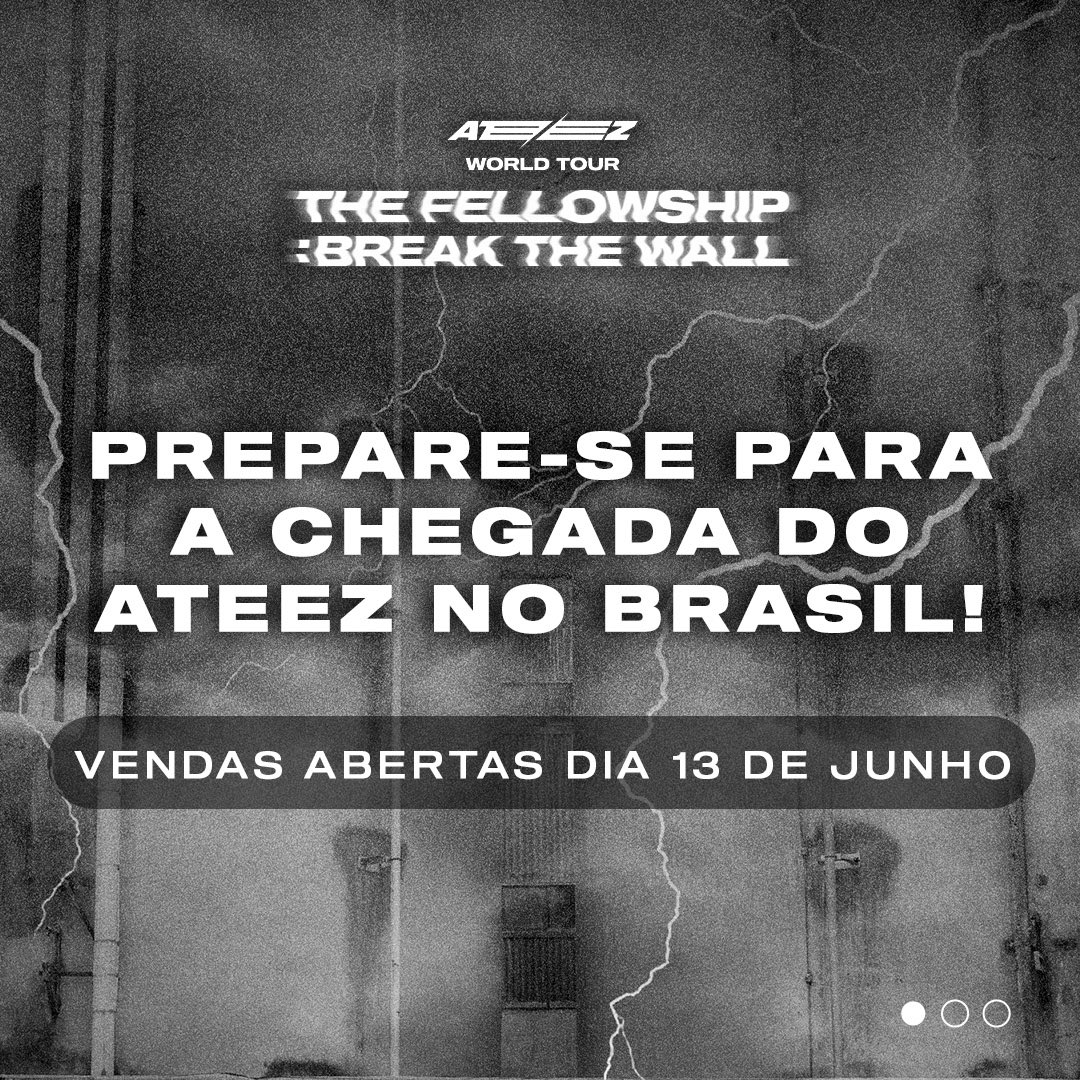 30ebr's tweet photo. Está chegando a hora de garantir seu ingresso para curtir o @ATEEZofficial ao vivo!
 
- Quando? Vendas abertas dia 13/06 https://t.co/tZLuWaRTep
