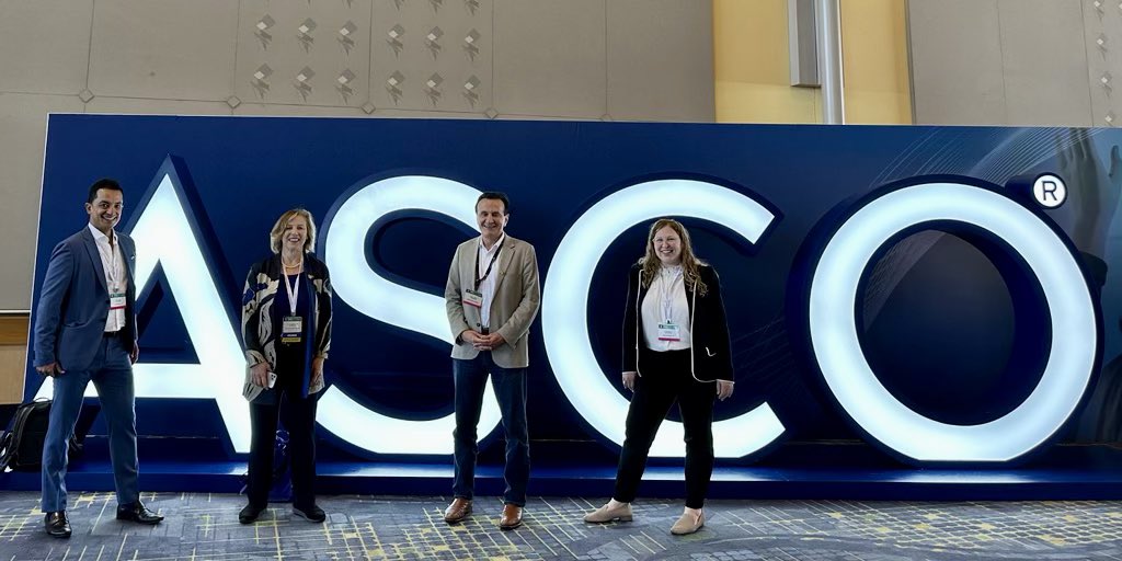 Thank you @ASCO for another outstanding #ASCO23 congress, great to meet colleagues from around the globe. Cancer research is driven by these important collaborations.