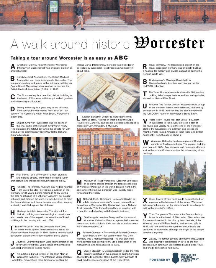 Museums Worcestershire on Twitter "RT WorcesterBID Taking a tour