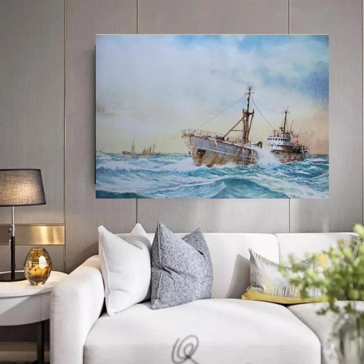 Want one of these fab LTD ED A2 POSTERS OF ROSS REVENGE IN HER FISHING DAYS? Just visit rossrevenge.com and donate £20 to our Ross Revenge Dry Dock Appeal Crowdfunder - choosing the poster as your reward. You'll also be helping us save our historic ship from the scrapyard