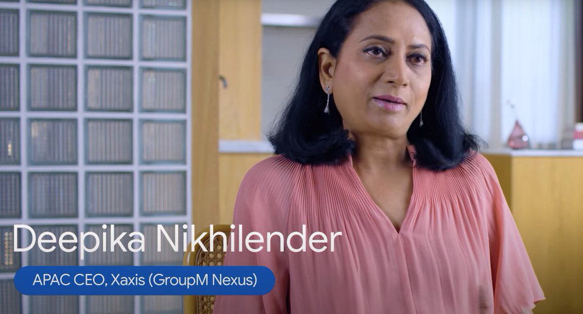 IABEurope's tweet image. Deepika, APAC CEO of @XaxisTweets, shares her insights on steering AI-powered campaigns for profitable brand growth at #GoogleMarketingLive and #ThinkWithGoogle. 

Learn more: bit.ly/3WYhEXa