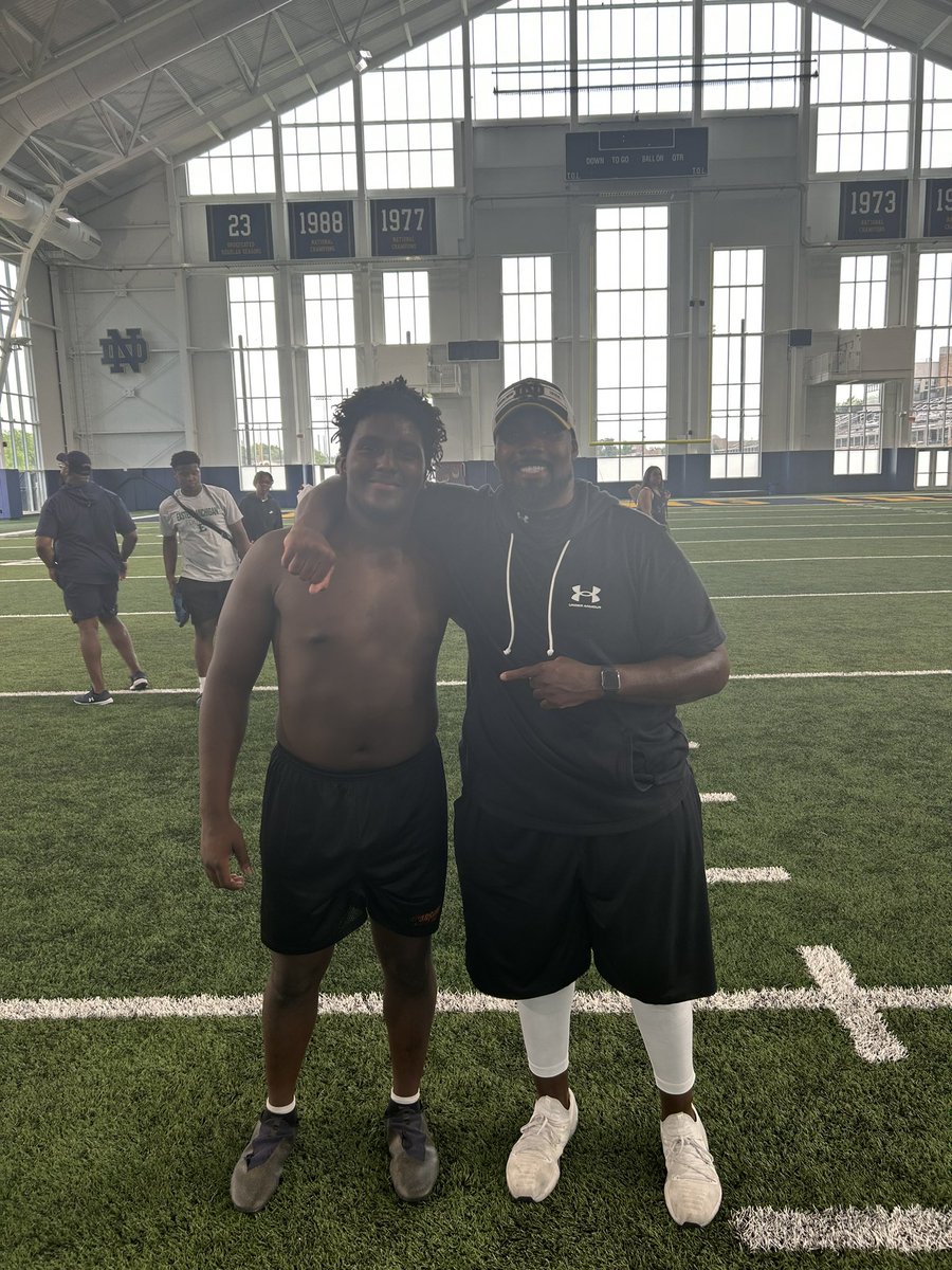 Isaac (@isaacbeam24) on Twitter photo Thank you <a href="/NDFootball/">Notre Dame Football</a> and Coach <a href="/CoachWash56/">Al Washington</a> for having me at the camp over the weekend Thank you <a href="/NDFootball/">Notre Dame Football</a> and Coach <a href="/CoachWash56/">Al Washington</a> for having me at the camp over the weekend