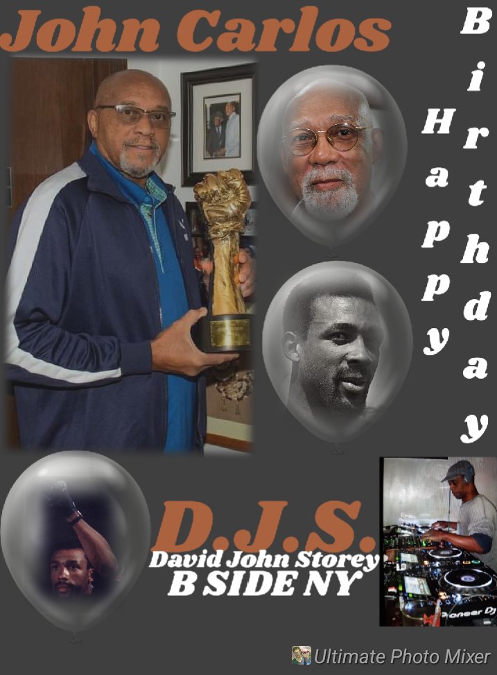 I(D.J.S.)\"B SIDE\" taking time to say Happy Belated Birthday to \"JOHN CARLOS\". 