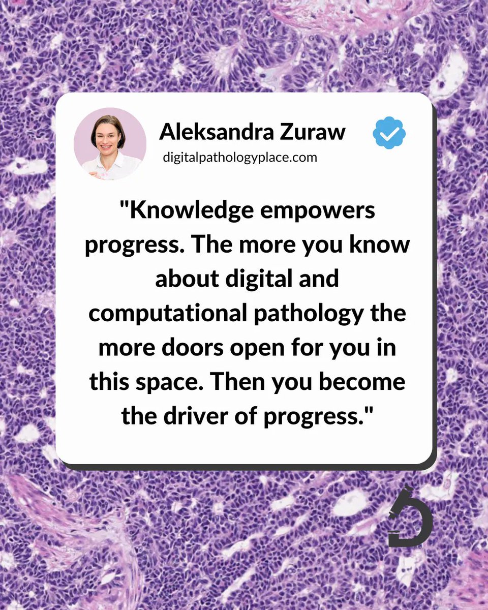 olkazuraw's tweet image. Knowledge is one of the most powerful tools we have for progress 💡
When it comes to pathology, digital and computational technologies are opening new doors of innovation and possibility.
#DigitalPathology
#ComputationalPathology #MedicalInnovation #PathologyAdvancements