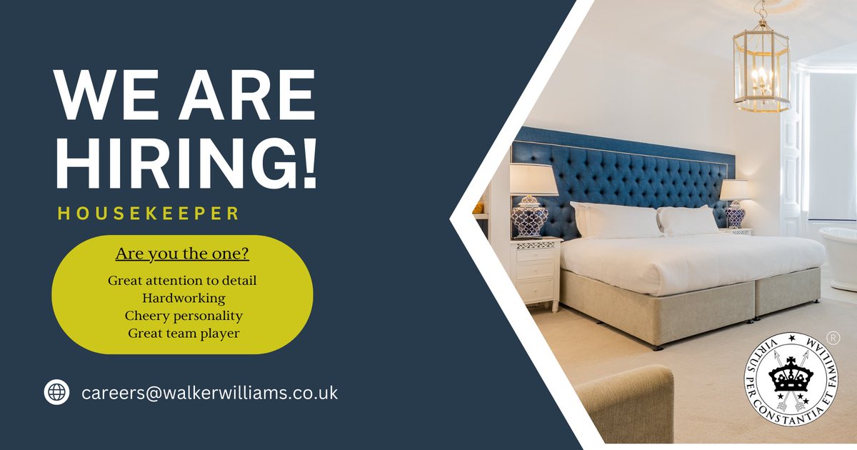 no10preston's tweet photo. We’re looking for a new Housekeeper to join our team! 

#career #jobs #hiring #preston #housekeeper #lancashire https://t.co/Oj7OA6LQA5