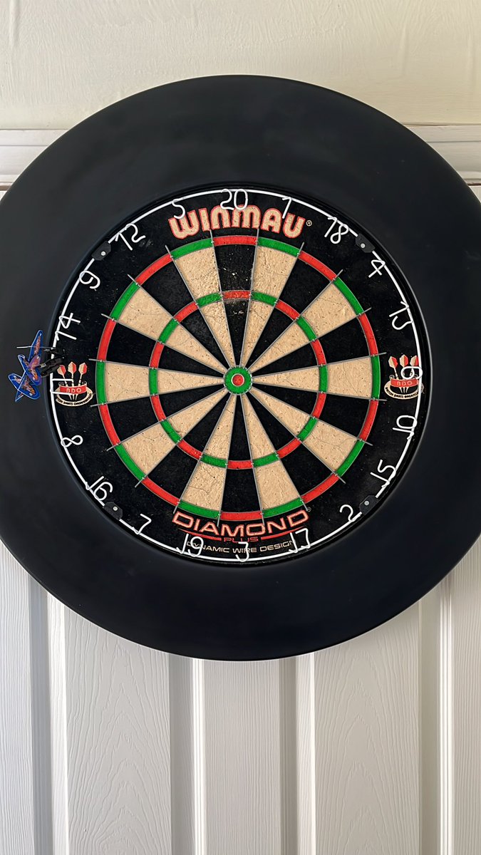 New feature today…. First Round Leader darts! 
Dart thrown left handed (wrong handed) aiming at bullseye.
1st dart will be a pick from 1-20 on the betting board, 
2nd dart from 21-40 
3rd 41-60! 
Bring a new meaning to FRL darts! 
#yesineedtoturntheboard