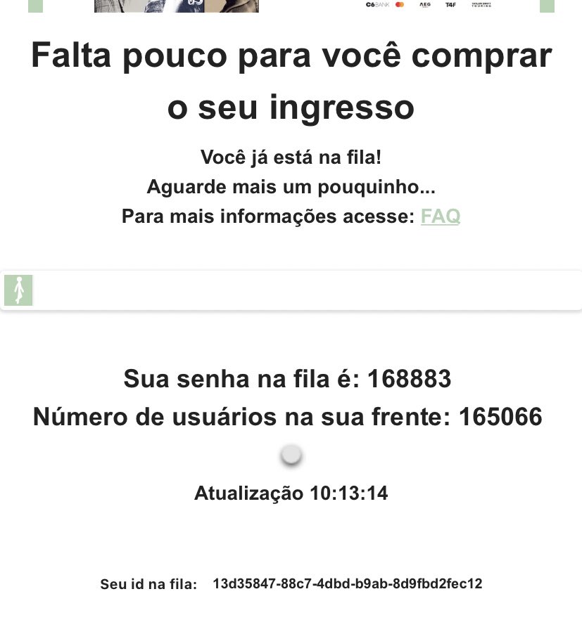 Ter demanda é essencial: mais de 160 MIL pessoas estão na fila da pré-venda da Taylor Swift no Brasil. 🗣️
