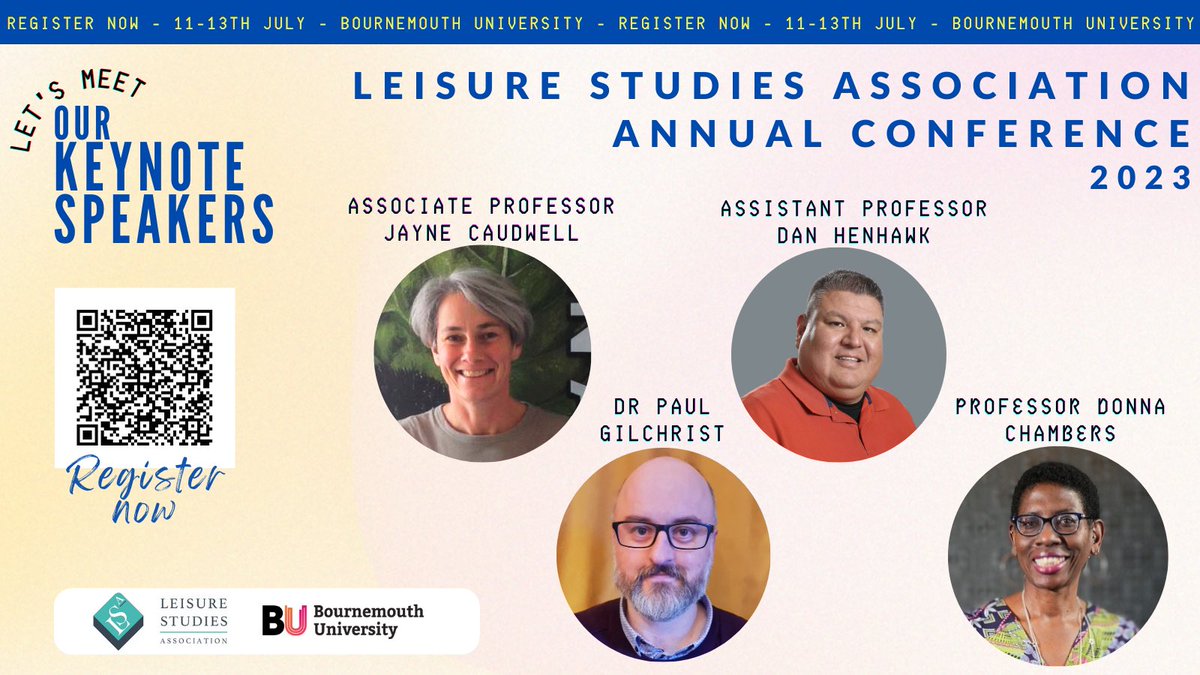 LSAConference_2023 (@lsaconf_23) on Twitter photo What an exciting lineup! Don’t miss out on the opportunity to be a part of #LSAxBU
Registration open till 27th June👇🏼👇🏼
bournemouth.ac.uk/research/centr…
<a href="/bournemouthuni/">Bournemouth Uni</a> <a href="/Leisure_Studies/">Leisure Studies Assn</a>
#Leisure #Conference #AcademicChatter #AcademicTwitter What an exciting lineup! Don’t miss out on the opportunity to be a part of #LSAxBU
Registration open till 27th June👇🏼👇🏼
bournemouth.ac.uk/research/centr…
<a href="/bournemouthuni/">Bournemouth Uni</a> <a href="/Leisure_Studies/">Leisure Studies Assn</a>
#Leisure #Conference #AcademicChatter #AcademicTwitter