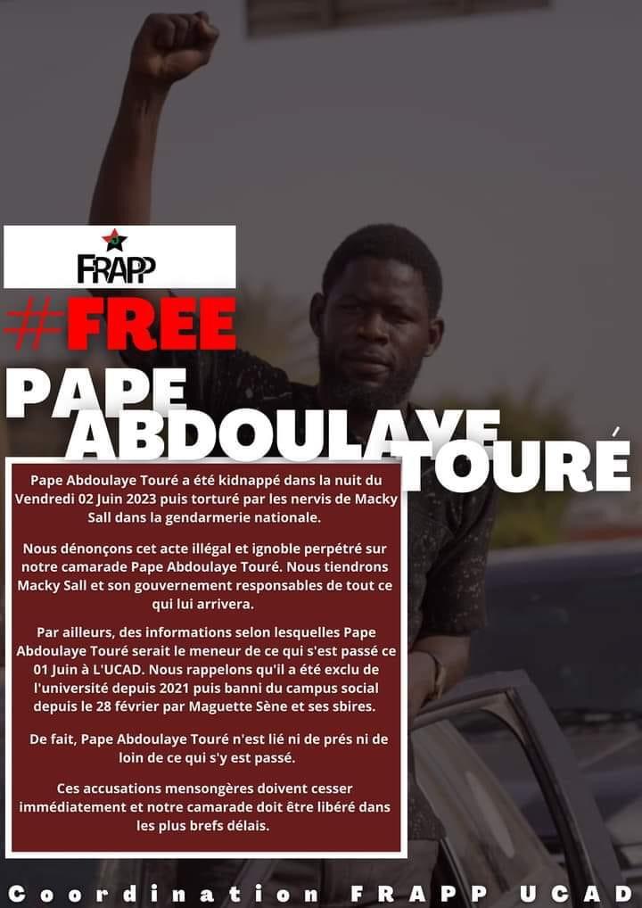 DjibyNiang221's tweet image. #FRAPP

#FreePat 
#FreeSenegal 
#MackyDemissionne