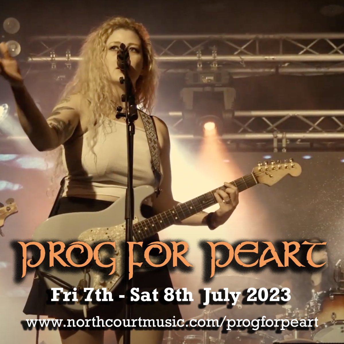 We're Super Chuffed to play Prog For Peart in July! 🥳 Can't wait to share a stage with some excellent fellow proggers @vinemessiah, @Viriditas, @YuvalRonMusic, ZIO, @DorisBrendel and more! Tickets: northcourtmusic.com/progforpeart.h… #music #livemusic #progrock #artrock #superchuffed 🎉
