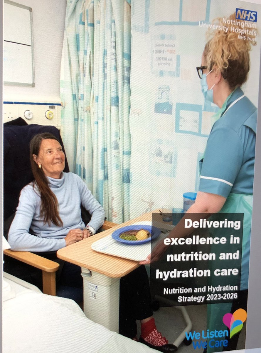 Delighted to say that @TeamNUH Nutrition and Hydration Strategy 2023-2026 has been revised and refreshed! It’s going to be live tomorrow 🙌🏼🙌🏼🙌🏼

Thank you to all those involved and we look forward to working with you to implement it across the Trust.

#nutrition #strategy