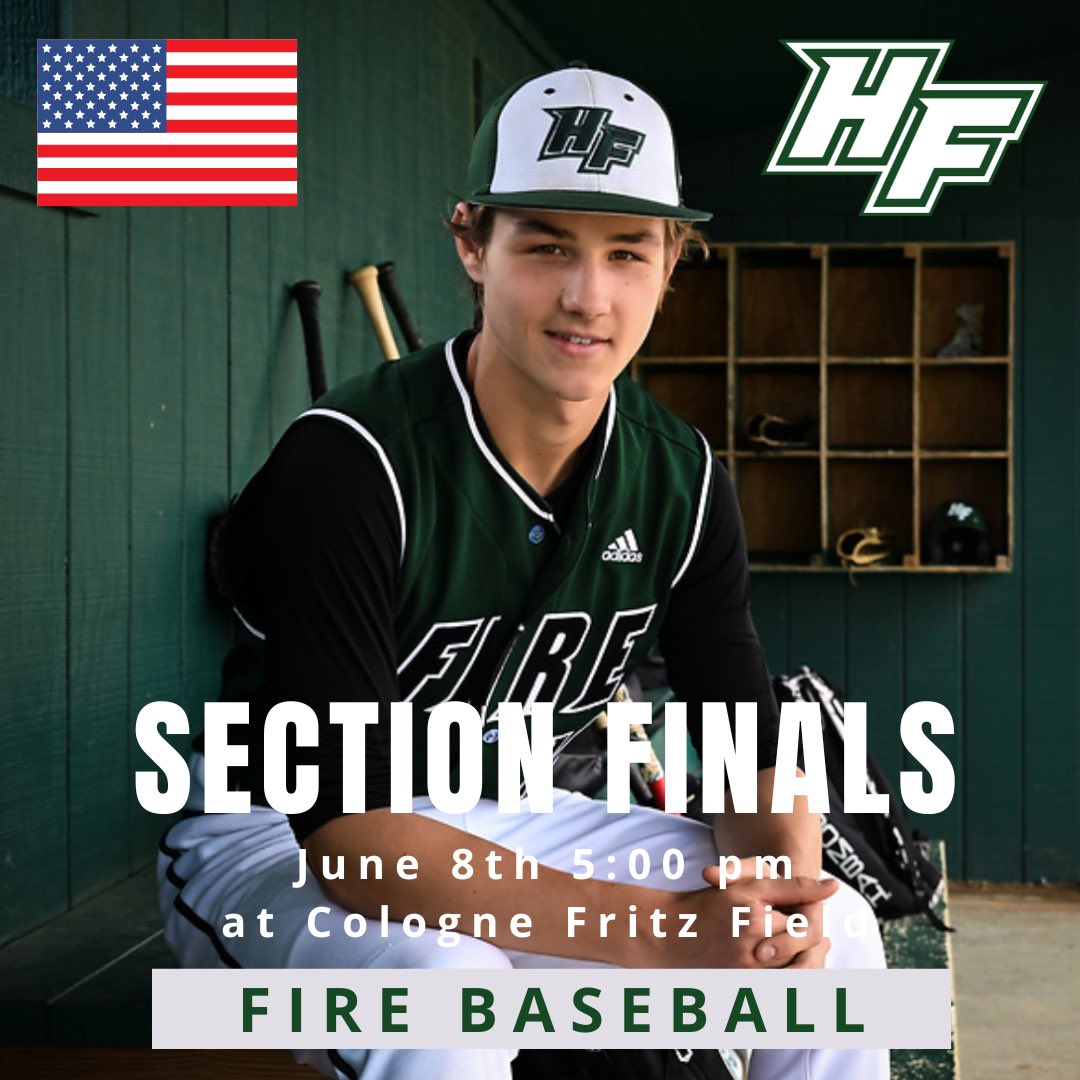 S/O to <a href="/HFBaseball/">HF Baseball</a> on a HUGE 6-4 WIN last night vs. Litchfield!!

The 🔥 WIN the Championship bracket + take on the winners of the Elimination bracket (Breck or Litchfield) on Thursday at 5 pm (and 7, if needed) at Cologne Fritz Field! #gofire 

🎟️ vancoevents.com/us/events/land…