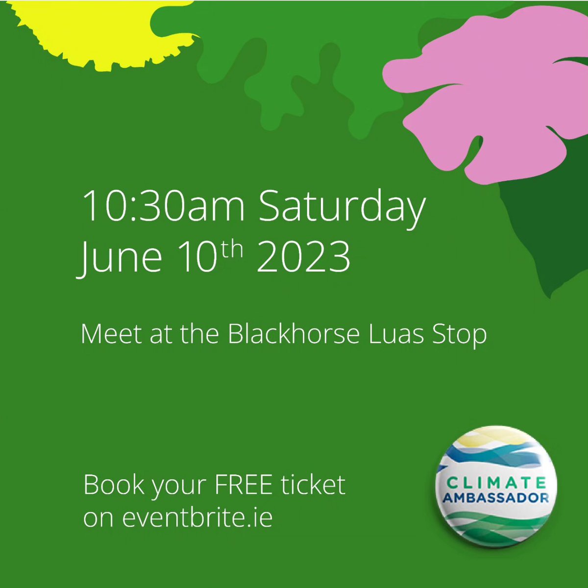 We are delighted to have been invited to host a mini-pond workshop for An Taisce's hugely influential Climate Ambassador Programme.

Register for your FREE ticket here: eventbrite.ie/e/mini-pond-wo…
#minipondnetwork #climatebassador #restorenature #skillsharing #biodiversity #dublin8