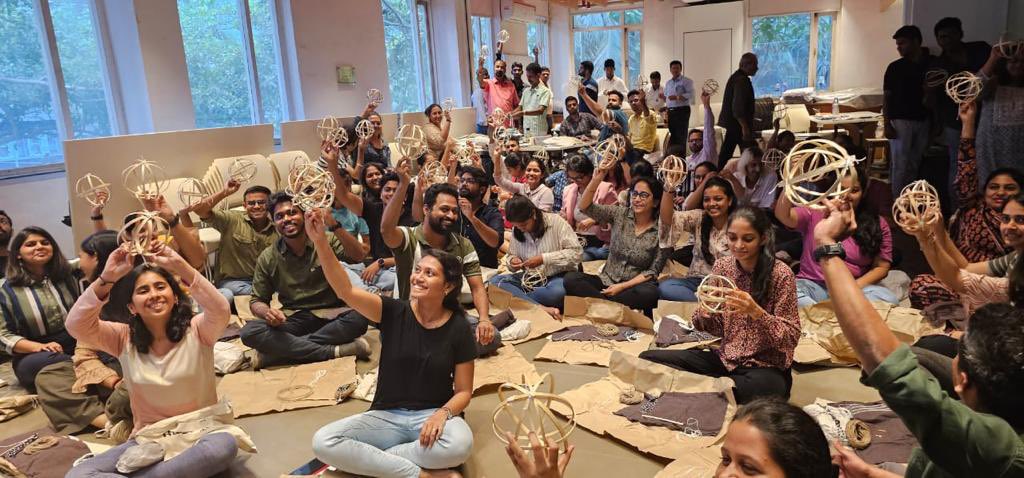 #EdificeCelebrates | To celebrate World Environment Day at Edifice, #Edificians participated in the #NestMakingWorkshop - an eco-friendly initiative organised by Kerakoll India and hosted by The Nest Man of India- Rakesh Khatri.

#WorldEnvironmentDay2023 #fyp #greenbuilding