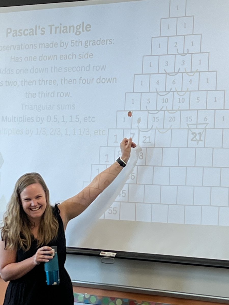 <a href="/MrsPasswater/">Mrs. Passwater</a> making her debut as an Elementary Math Curriculum Specialist in #1LISD. Zoom in to see the pointer she’s using! The legacy!!!! ⁦<a href="/DanaNathanson/">Dana Nathanson</a>⁩ ⁦<a href="/lisdelemmath/">LISD Elem Math</a>⁩