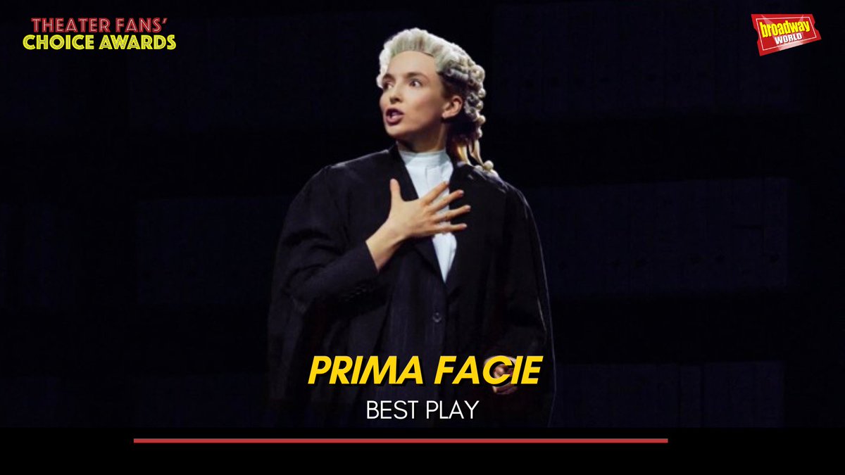 #PrimaFaciePlay wins wins the Theater Fans' Choice Award for Best Play!