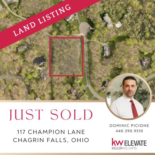 After selling their #Duplex, my clients entrusted me again to sell this 2.25 acre lot in #BrambleFarms in #SouthRussell. Congratulations again!

#Realtor #Realtors #HomeSales #RealEstate #HomeSeller #HomeBuying #HomeBuyer #Cleveland #ClevelandOH #ClevelandOhio #CLE #ChagrinFalls