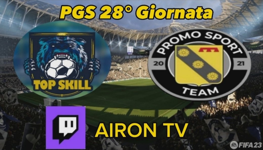 Matchday di oggi
🏆@PGS_ITALIA
Top skill VPC Vs @RPromoSport
Forza ragazzi 💪💪