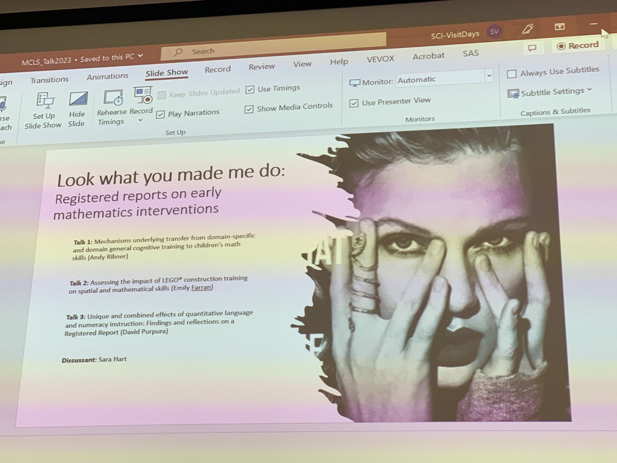 David Purpura (@davidjpurpura) on Twitter photo Symposium “Look what you made me do: registered reports in early mathematics interventions”. Featuring @andyribner <a href="/ekfarran/">Emily Farran</a> me and <a href="/saraannhart/">Dr. Sara A. Hart</a> as discussant. #mcls2023 Symposium “Look what you made me do: registered reports in early mathematics interventions”. Featuring @andyribner <a href="/ekfarran/">Emily Farran</a> me and <a href="/saraannhart/">Dr. Sara A. Hart</a> as discussant. #mcls2023