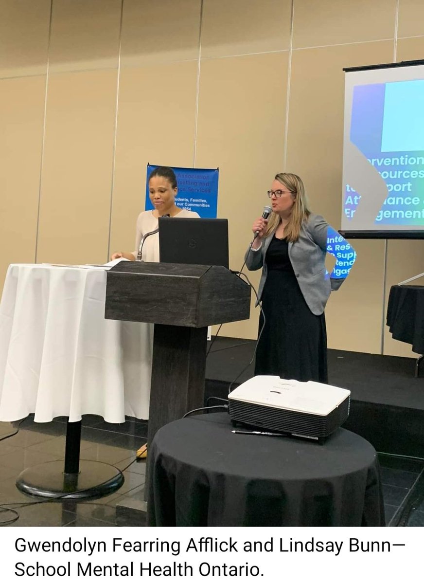 Last week, the Re-engagement Counsellor's attended the Ontario Association for Counselling and Attendance Services conference. It was a great 3 days of valuable networking and training with a variety of guest speakers from the Ministry of Education, &amp; School Mental Health Ontario