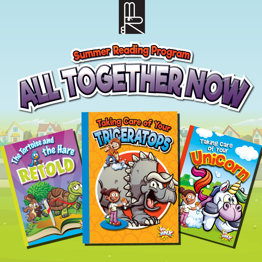 Celebrate summer by reading about kindness and friendship . . . with a humorous twist with books from Black Rabbit.

@cslpreads 
#SummerReading #summerreading2023 #alltogethernow #CLSP #readmore #BlackRabbitBooks